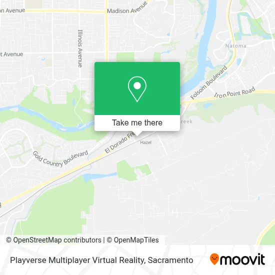 Playverse Multiplayer Virtual Reality map