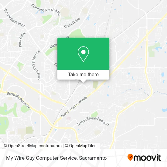 My Wire Guy Computer Service map