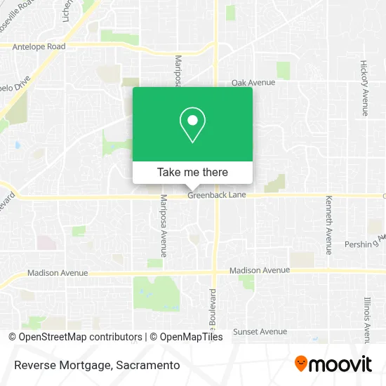 Reverse Mortgage map