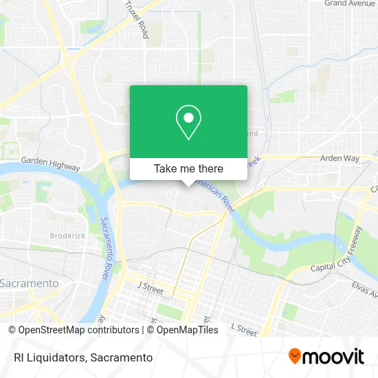 Rl Liquidators map