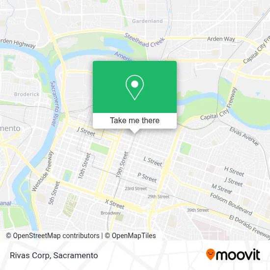 Rivas Corp map