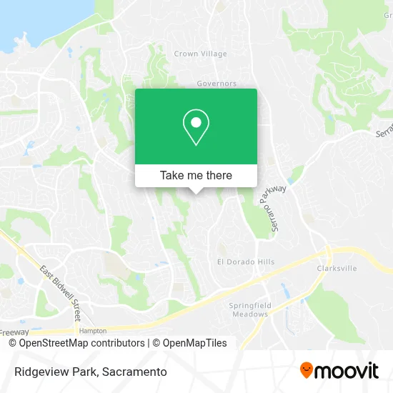 Ridgeview Park map