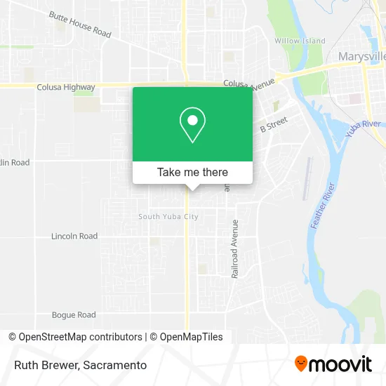 Ruth Brewer map