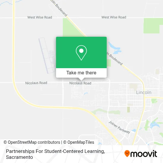 Partnerships For Student-Centered Learning map