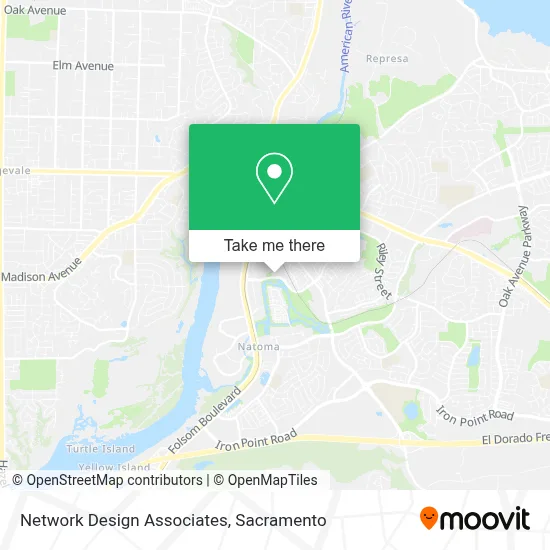 Network Design Associates map