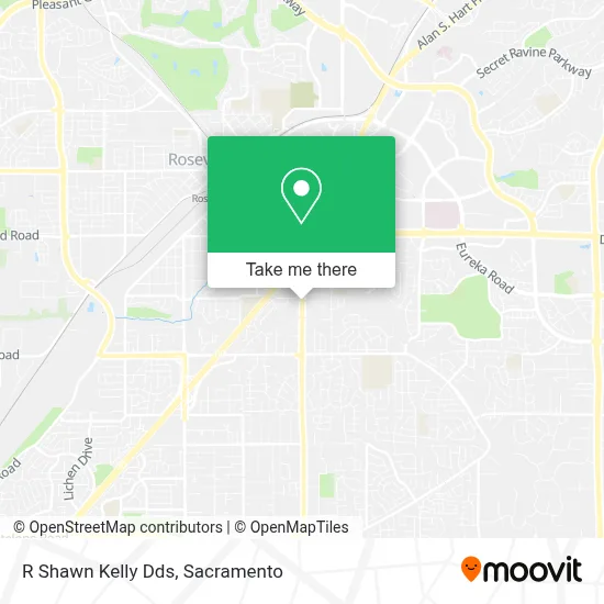 R Shawn Kelly Dds map
