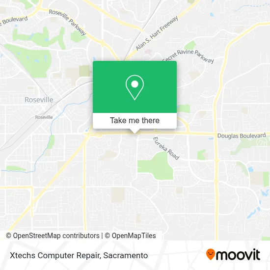 Xtechs Computer Repair map