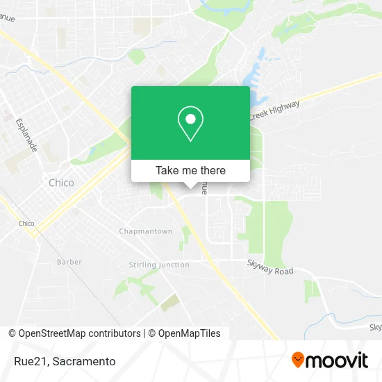 Rue21 map