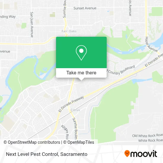 Next Level Pest Control map