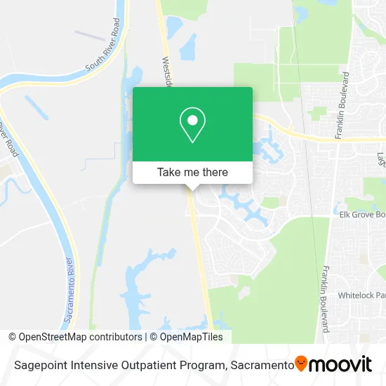 Sagepoint Intensive Outpatient Program map
