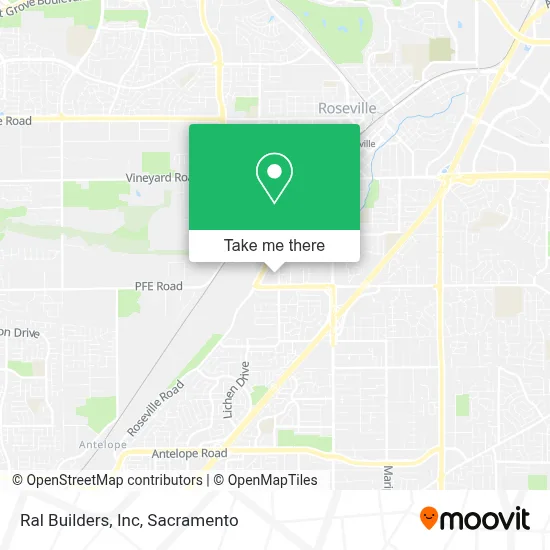Ral Builders, Inc map