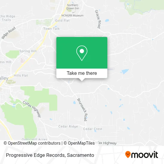 Progressive Edge Records map