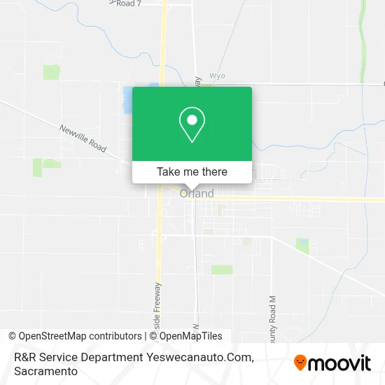 R&R Service Department Yeswecanauto.Com map