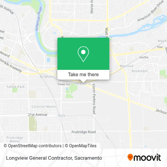 Longview General Contractor map