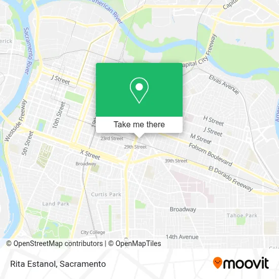 Rita Estanol map