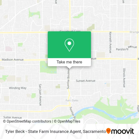 Tyler Beck - State Farm Insurance Agent map