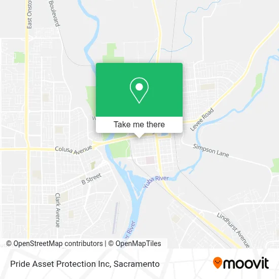 Pride Asset Protection Inc map