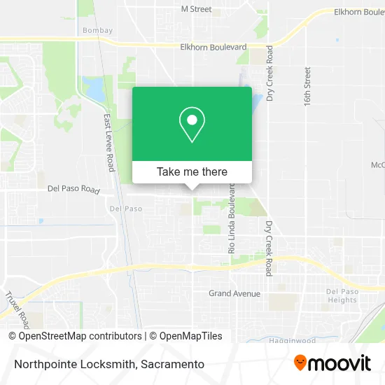 Northpointe Locksmith map