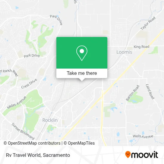 Rv Travel World map