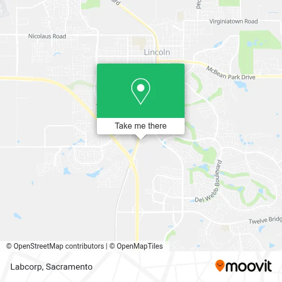 Labcorp map