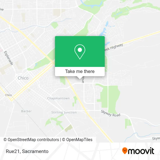 Rue21 map