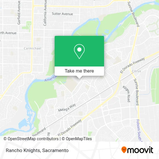 Rancho Knights map