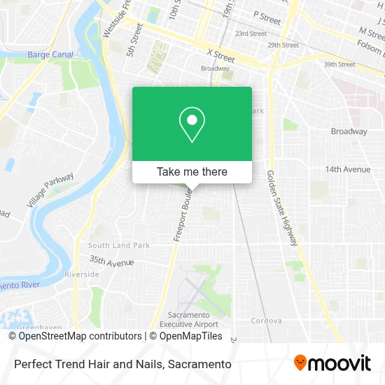 Perfect Trend Hair and Nails map