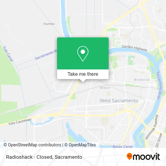 Radioshack - Closed map