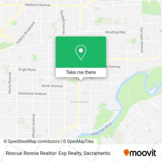 Rescue Ronnie Realtor- Exp Realty map