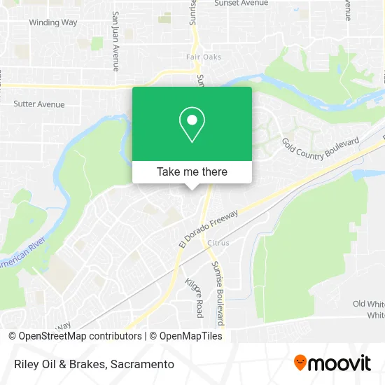 Riley Oil & Brakes map
