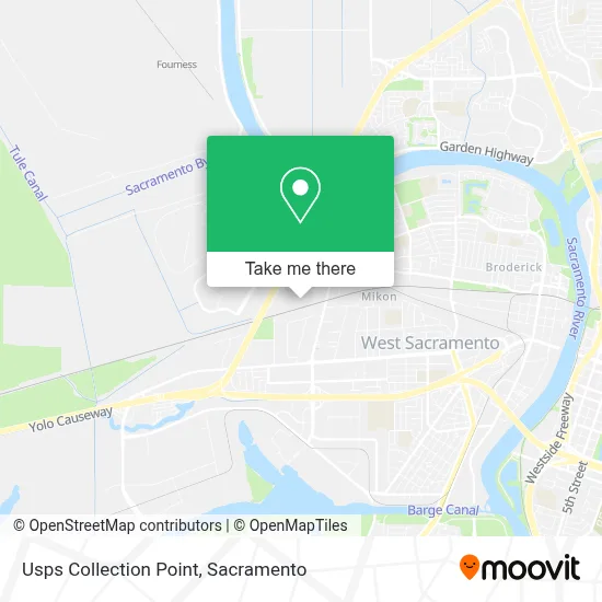 Usps Collection Point map