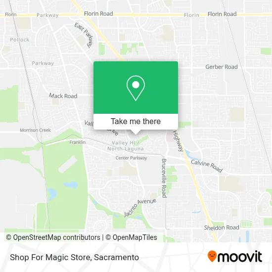 Shop For Magic Store map