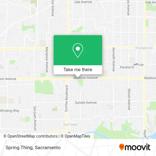 Spring Thing map