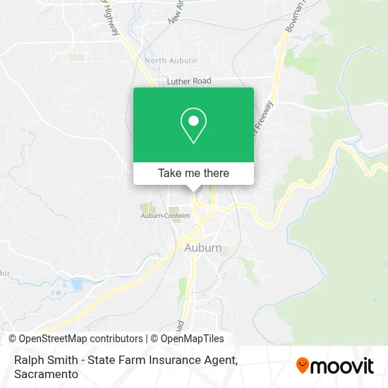 Ralph Smith - State Farm Insurance Agent map