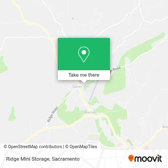 Ridge Mini Storage map