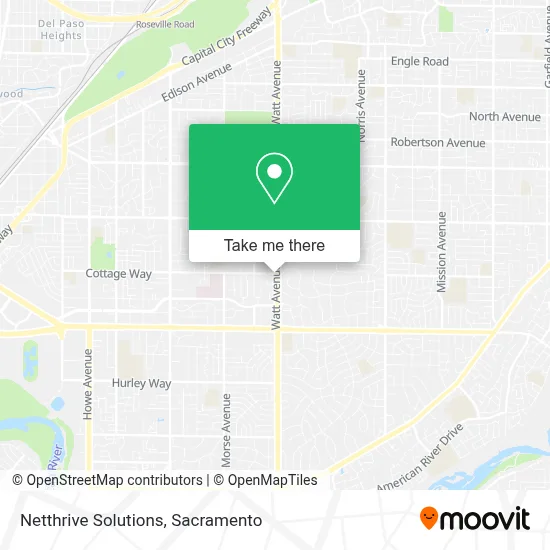 Netthrive Solutions map