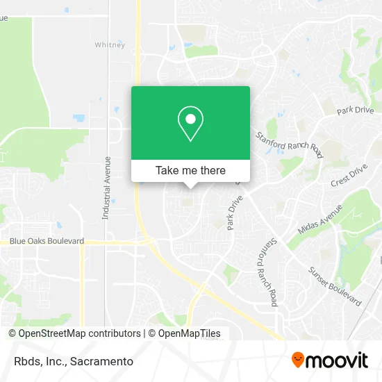 Rbds, Inc. map