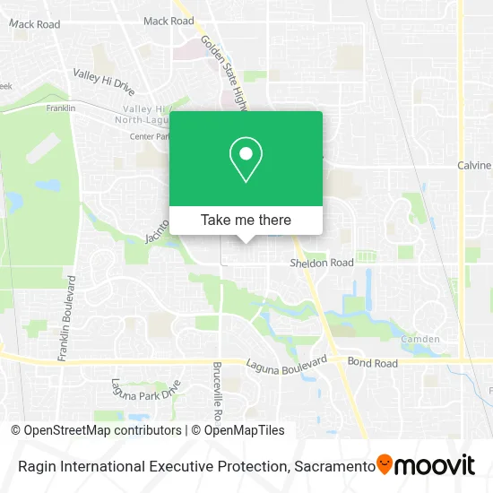Ragin International Executive Protection map