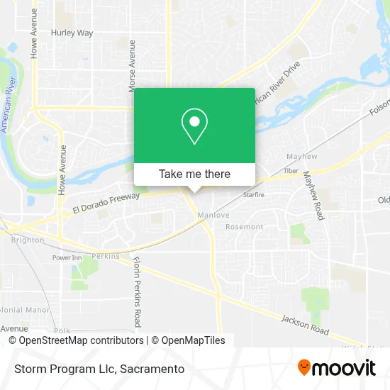Storm Program Llc map