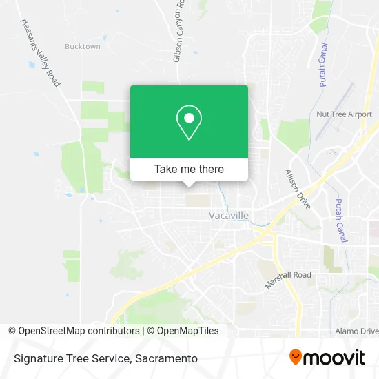 Signature Tree Service map