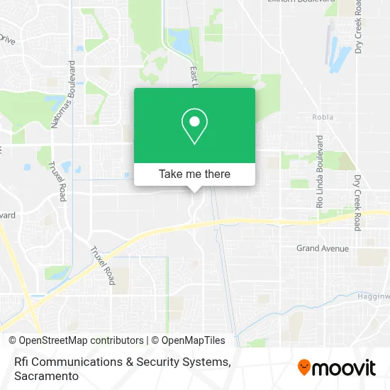 Rfi Communications & Security Systems map