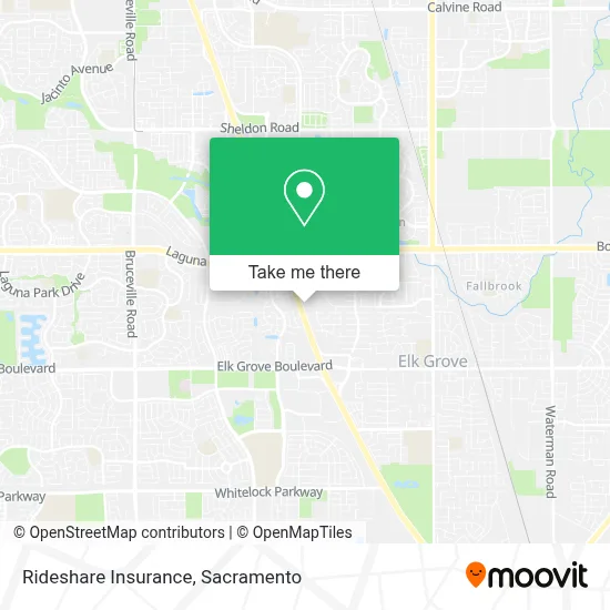 Rideshare Insurance map