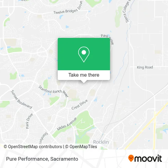 Pure Performance map