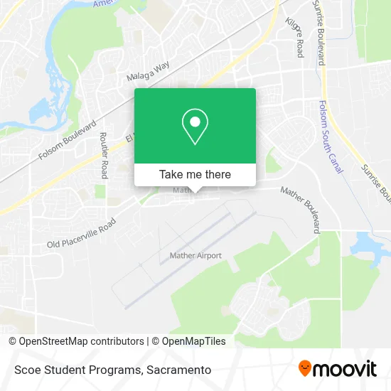Scoe Student Programs map