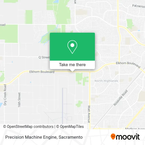 Precision Machine Engine map