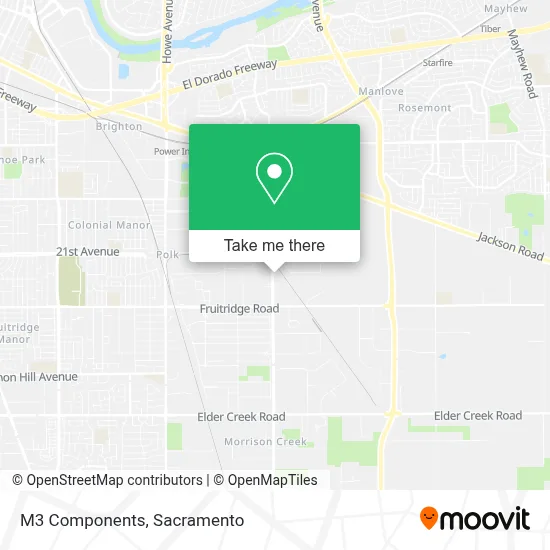 M3 Components map