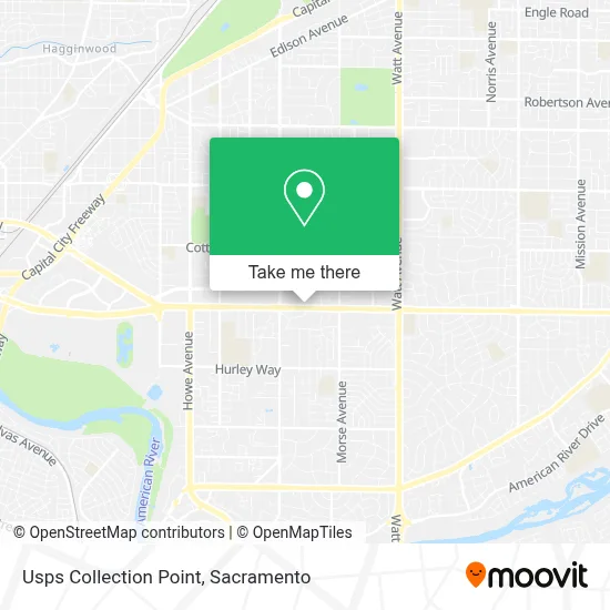 Usps Collection Point map