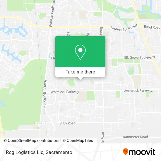Rcg Logistics Llc map