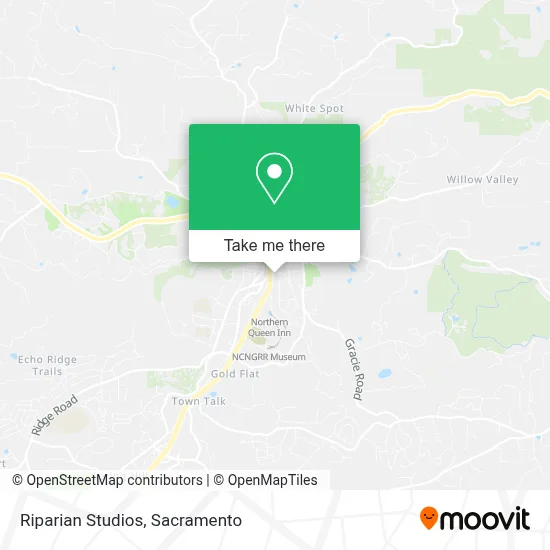 Riparian Studios map