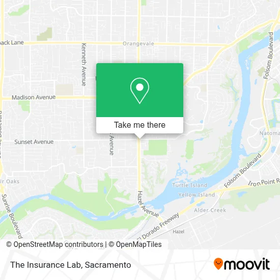 The Insurance Lab map